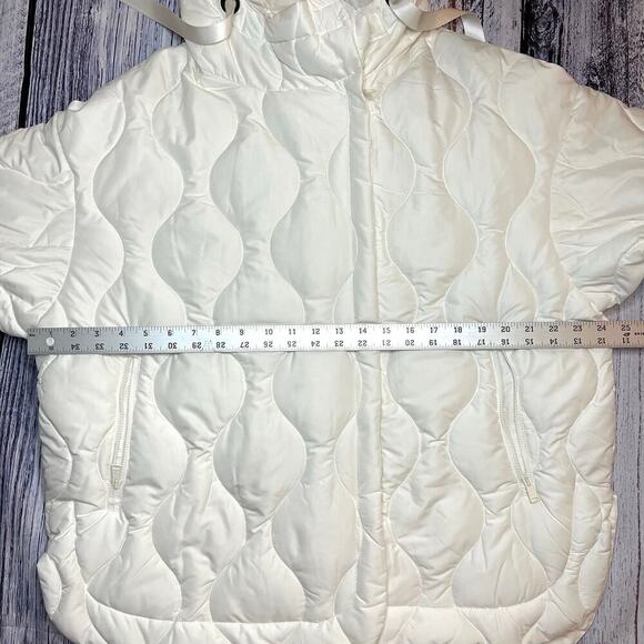 Alp N Rock Nori Quilted Jacket, Off White, NWT, Medium, Ski, Winter, Recycled - Picture 11 of 13